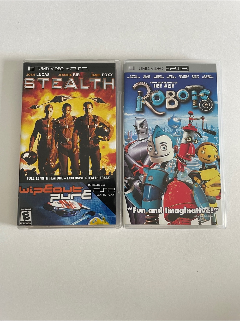 Sony UMD Movie Pair: Stealth & Robots - Tested